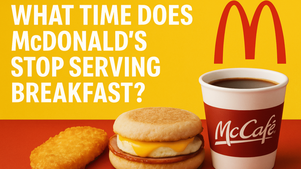What Time Does McDonald's Stop Serving Breakfast?